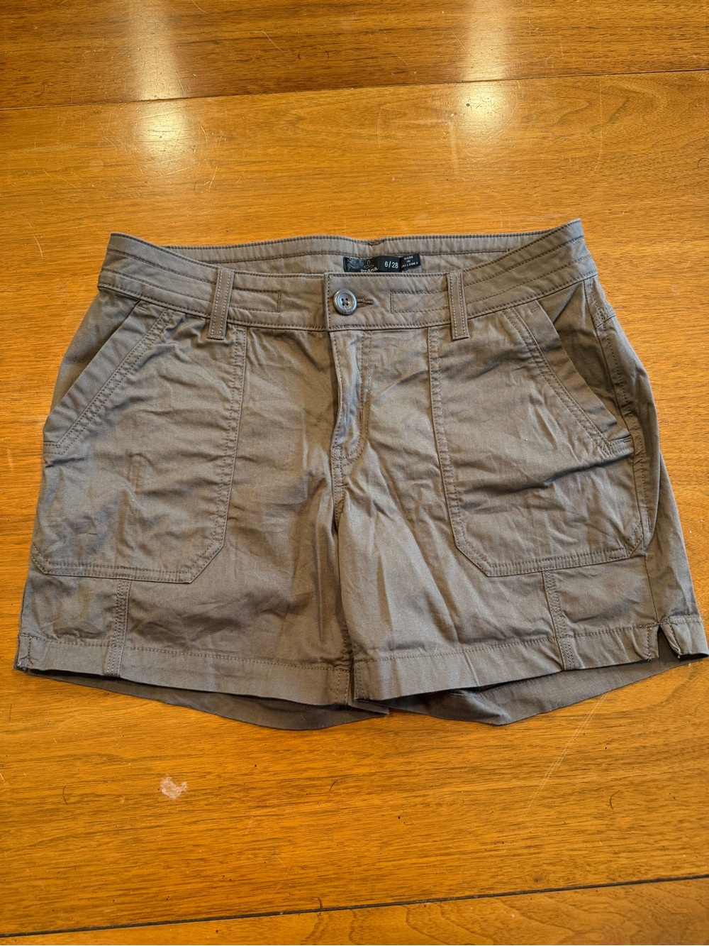 Prana Women's Elle Shorts NWOT - Taupe Brown 6/28